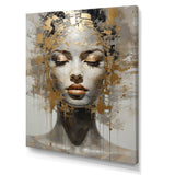 Woman Meditation Mind II - Spiritual Canvas Wall Art