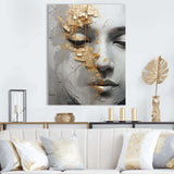 Woman Meditation Mind III - Fashion Canvas Wall Art