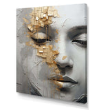 Woman Meditation Mind III - Fashion Canvas Wall Art