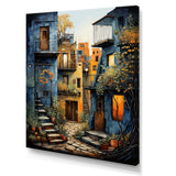 Mexican Art Landscape Oaxacan Odyssey I - People Canvas Wall Art