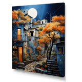 Mexican Art Landscape Oaxacan Odyssey II - People Canvas Wall Art