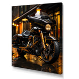 Urban Streeter Motorcycle - Motorcycle Canvas Wall Art