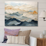 Majestic Mountain Peaks - Landscapes Canvas Wall Art