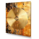 Cymbal Symphony Gilded - Music Canvas Wall Art