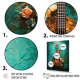 Tropical Guitar Music Euphonic - Music Canvas Wall Art