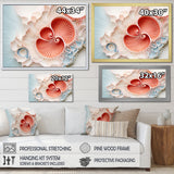 Coral Chamber Nautilus Spiral - Nautilus Wall Art Prints
