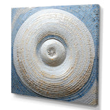 Silver Swirl Shell Fish - Nautilus Bedroom Wall Art