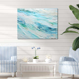 Ocean Charm Liquid Art - Coastal Canvas Wall Art