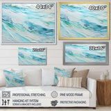 Ocean Charm Liquid Art - Coastal Canvas Wall Art