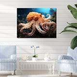 Octopus Contemporary Undersea - Octopus Wall Art Prints
