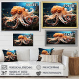 Octopus Contemporary Undersea - Octopus Wall Art Prints