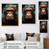 Popart Art Graffiti Apes - Orangutan Home Decor Art