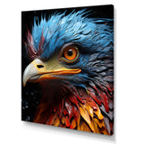 Blue Ostrich Mosaic - Ostriches Wall Decor