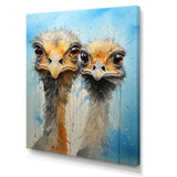 Ostriches Portrait Odyssey - Ostriches Wall Decor