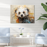 Otter Playfulness Portrait - Otter Framed Canvas Art