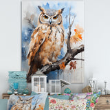 Owl Wise And Watchful Predators - Owl Wall Decor