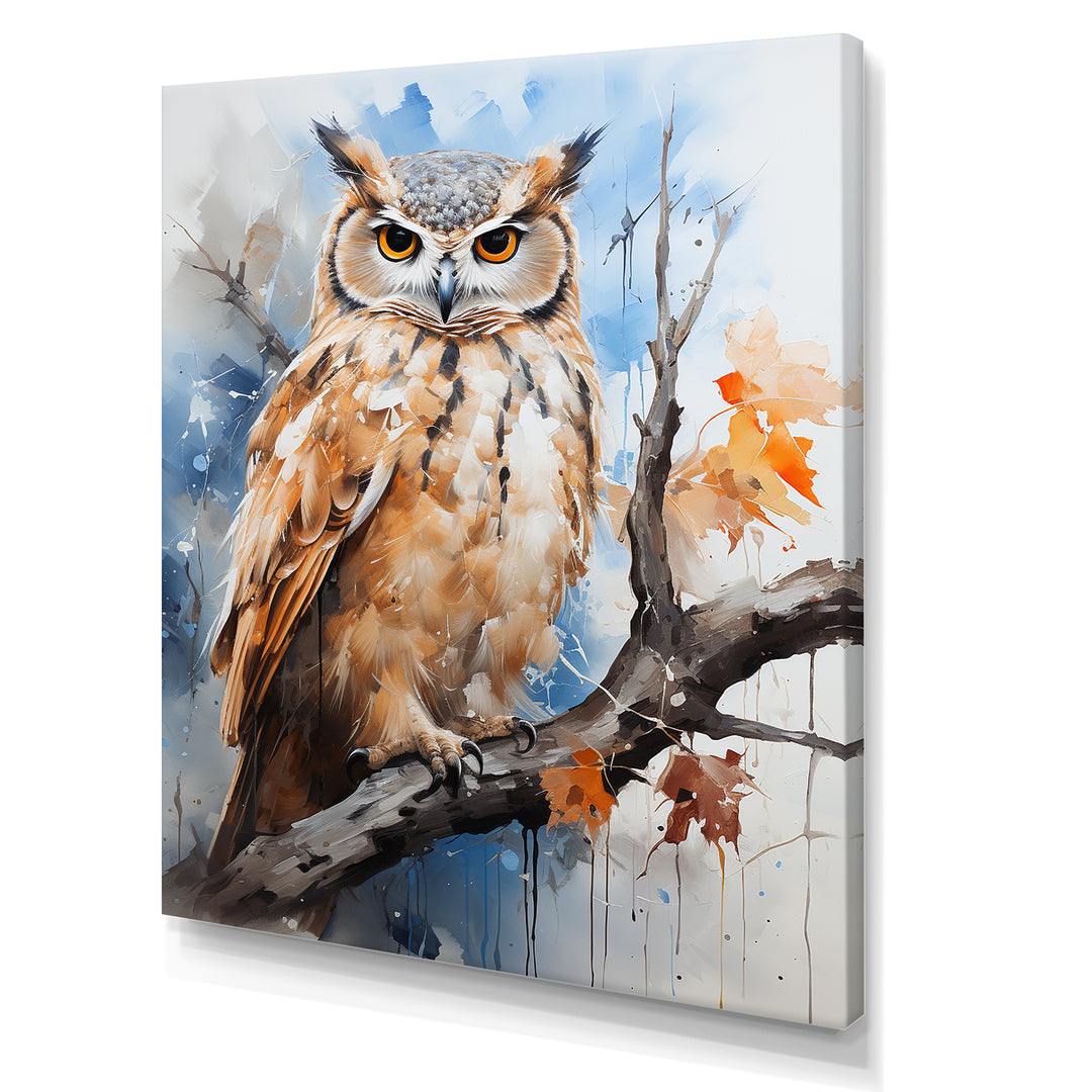 Owl Wise And Watchful Predators - Owl Wall Decor