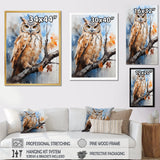 Owl Wise And Watchful Predators - Owl Wall Decor