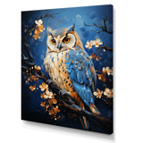 Enchanted Forest Sentinels Owl - Owl Framed Canvas Art