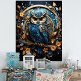 Fantasy Portrayal Of Enchanted Owl - Owl Canvas Wall Art