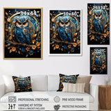 Fantasy Portrayal Of Enchanted Owl - Owl Canvas Wall Art