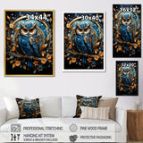 Fantasy Portrayal Of Enchanted Owl - Owl Canvas Wall Art