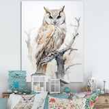 Wise And Watchful Majestic Owl - Owl Wall Art Prints