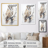 Wise And Watchful Majestic Owl - Owl Wall Art Prints