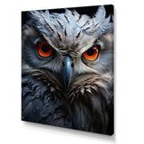 Owls Eyes Of Wisdom III - Animals Canvas Wall Art