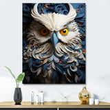 Owl Eyes In The Shadows - Owl Home Decor Art