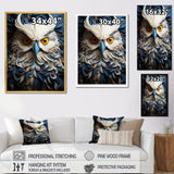 Owl Eyes In The Shadows - Owl Home Decor Art