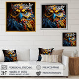 Pop Art Owl Eyes In The Shadows - Owl Bedroom Wall Art