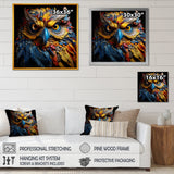 Pop Art Owl Eyes In The Shadows - Owl Bedroom Wall Art