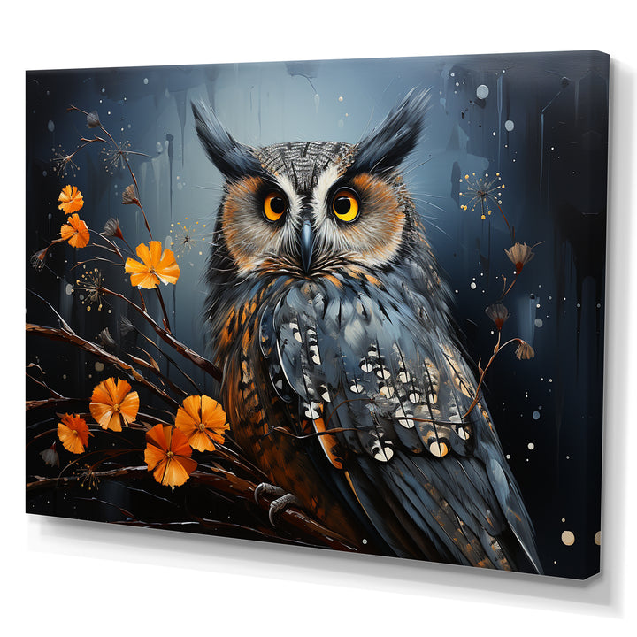 Owls Of The Silent Forest Nightfall - Owl Wall Art Prints