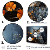 Owls Of The Silent Forest Nightfall - Owl Wall Art Prints