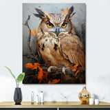 Owl S Symbolic Insight - Brown Owl Wall Art