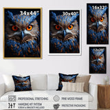 Whimsical Watcher - Owl Home Decor Art