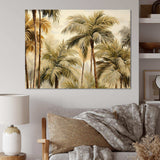 Palm Tree Desert Oasis III - Floral Canvas Wall Art