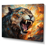 Majestic Panther Roar - Panther Wall Decor