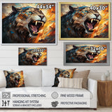 Majestic Panther Roar - Panther Wall Decor