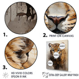 Classic Jaguar Majesty Portrait - Leopard Bedroom Wall Art