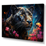 Dreamy Panther Nocturne - Panther Wall Decor