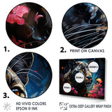 Dreamy Panther Nocturne - Panther Wall Decor