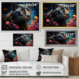 Dreamy Panther Nocturne - Panther Wall Decor