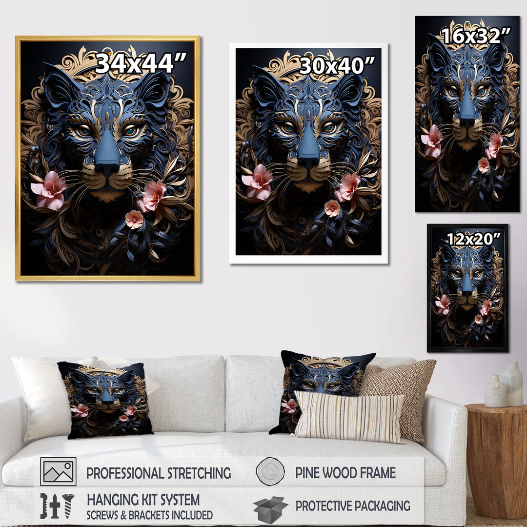 Fantasy Enchanted Panther - Panther Wall Art Prints