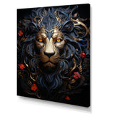 Golden Panther Majesty - Black Panther Wall Art