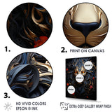 Golden Panther Majesty - Black Panther Wall Art