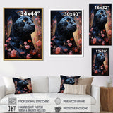 Noir Panther Hunt Tranquility - Panther Wall Decor