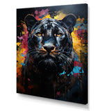 Pop Art Portrait Of A Panther - Panther Wall Art Prints