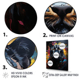 Pop Art Portrait Of A Panther - Panther Wall Art Prints